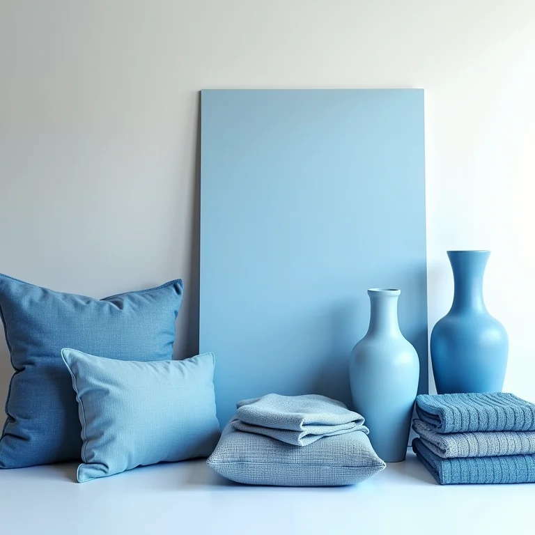 Produtos para sala azul