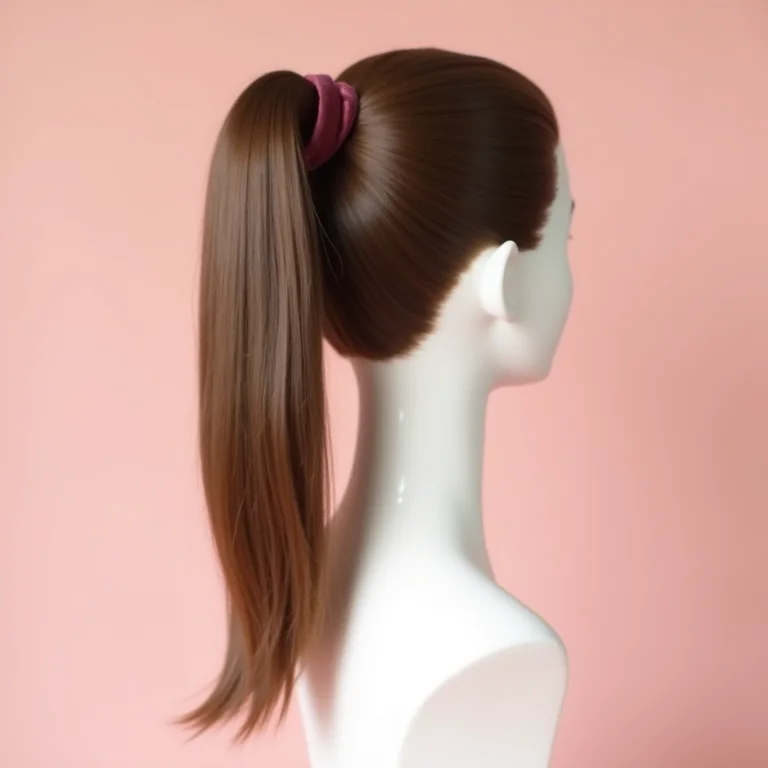 Rabo de cavalo elegante para casamento