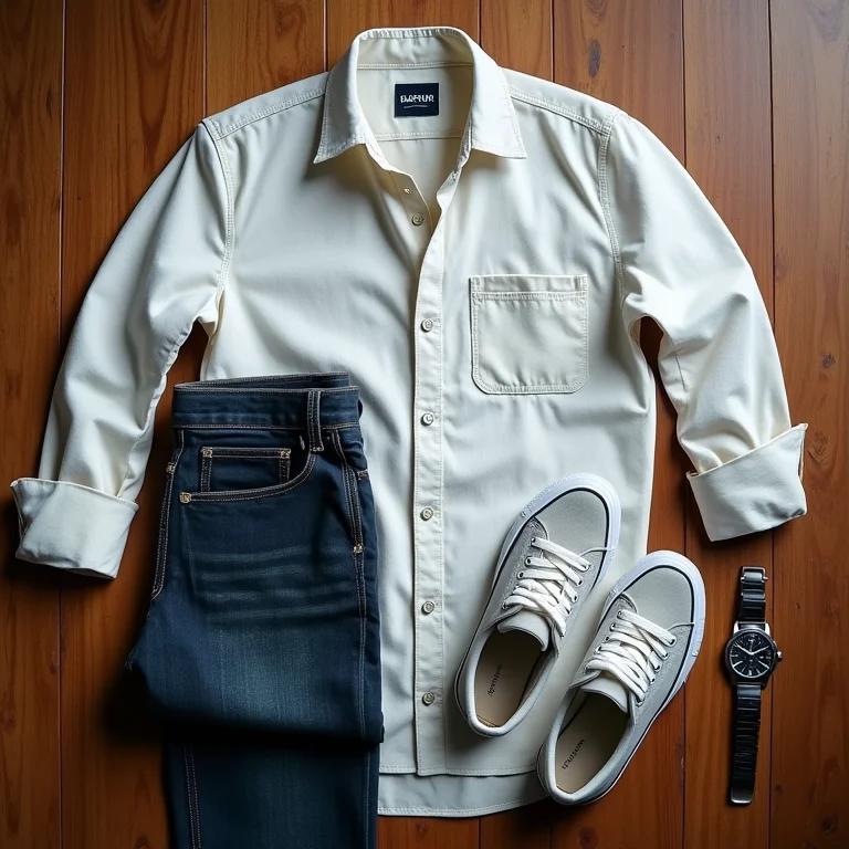 Roupas casuais para happy hour masculino.