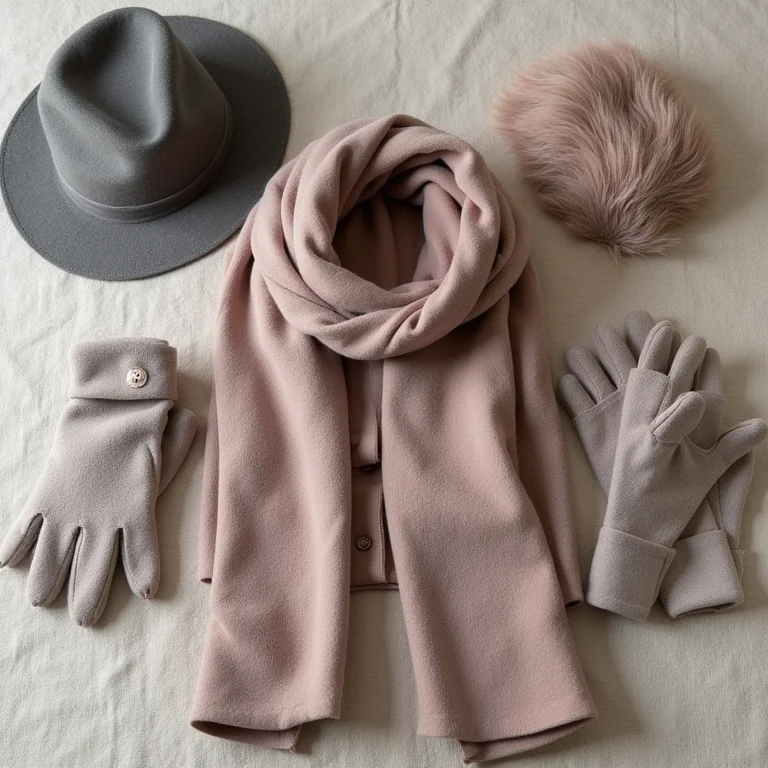 Roupas de inverno em cores sem vida