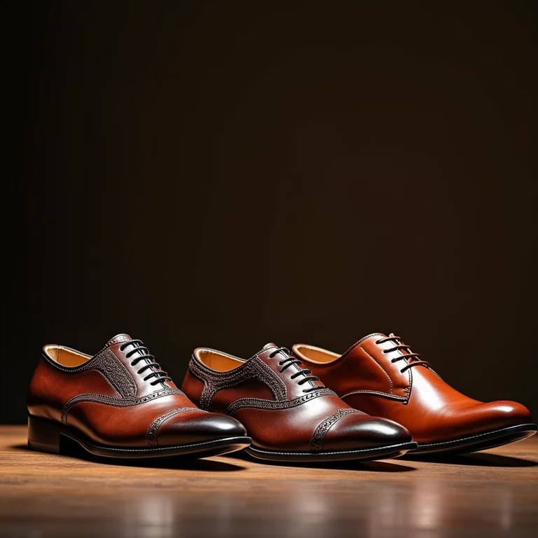 Sapatos sociais estilosos que alongam a silhueta