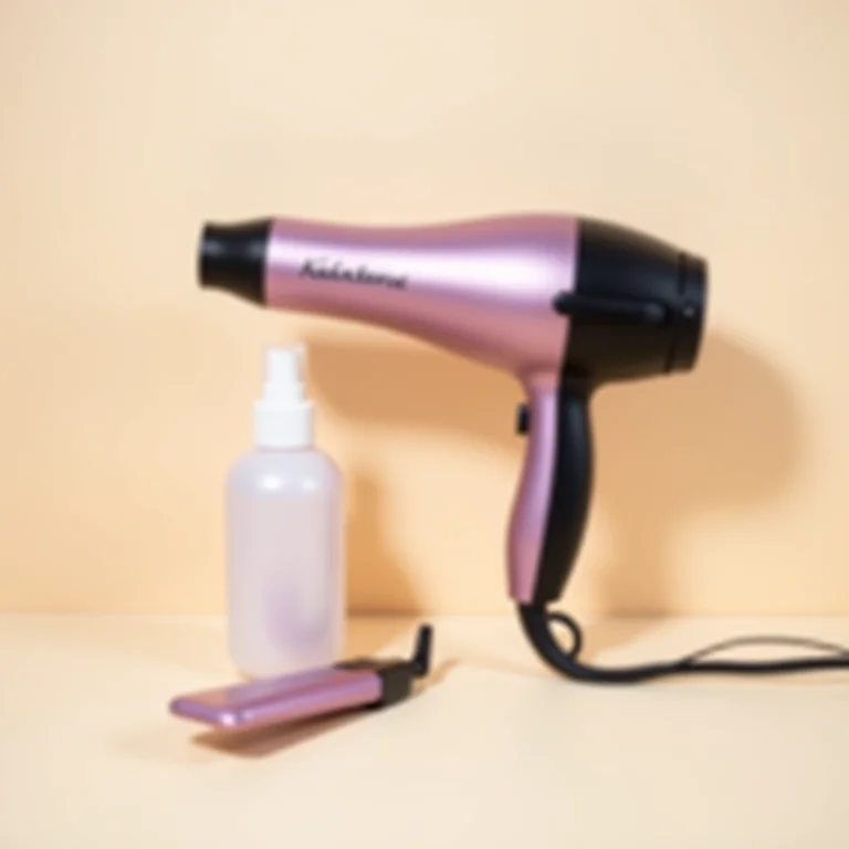 Secador e chapinha com proteção térmica