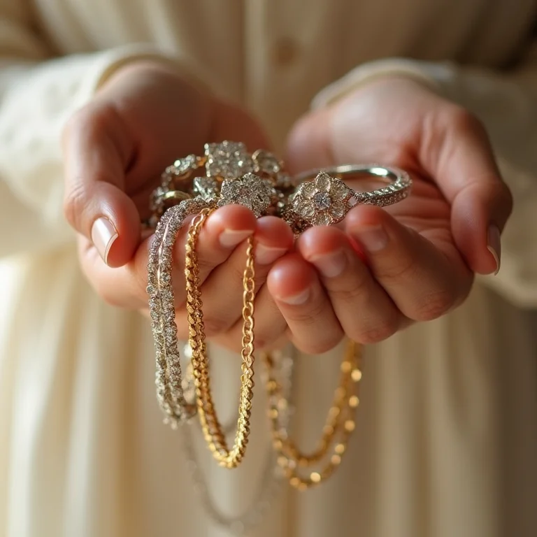 Seleção de acessórios elegantes para complementar o look de Natal