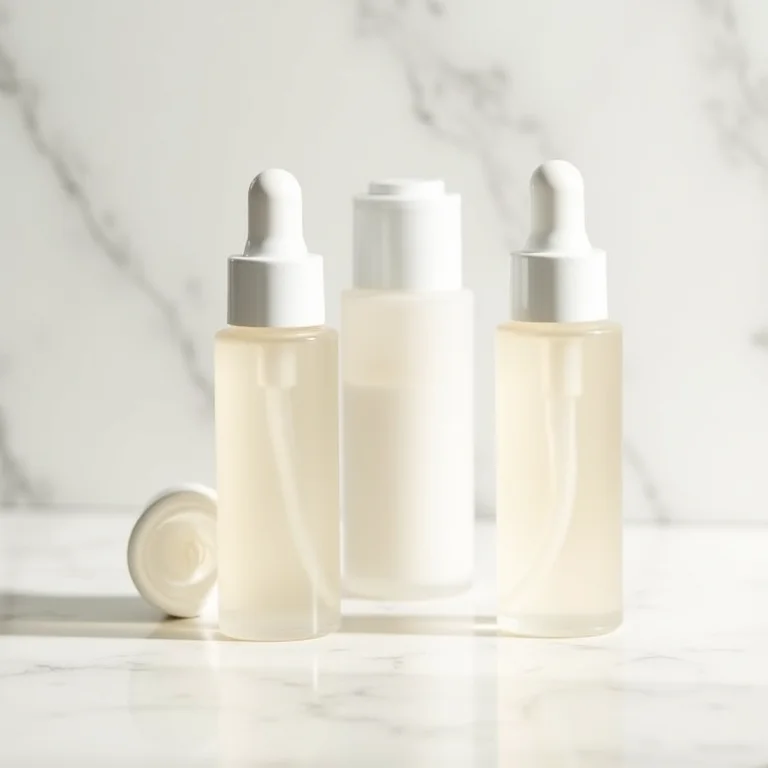 Séruns faciais para skincare