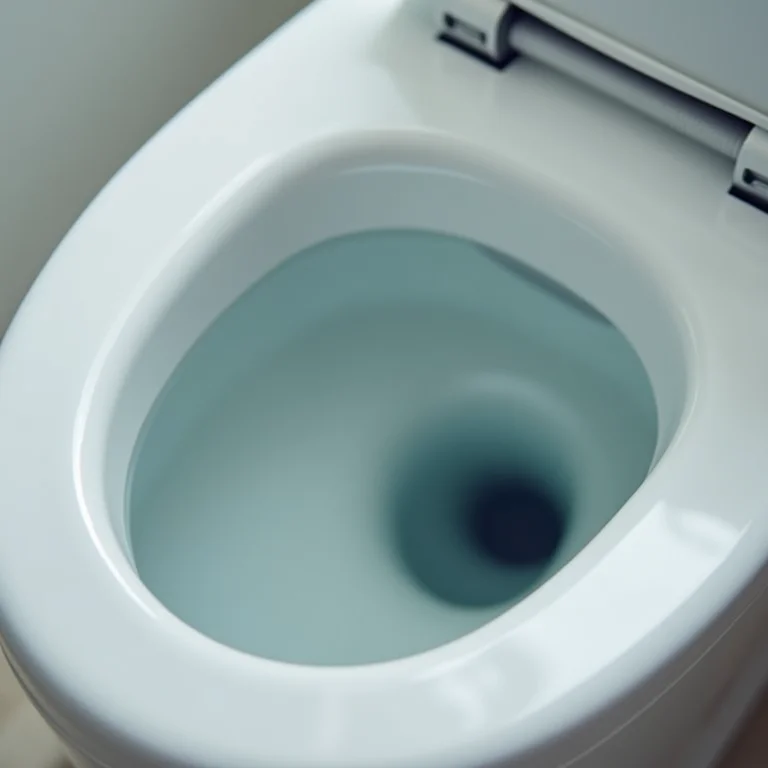 Sistema de descarga dupla de um vaso sanitário.