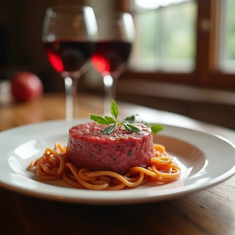 Steak Tartare do restaurante Aprazível