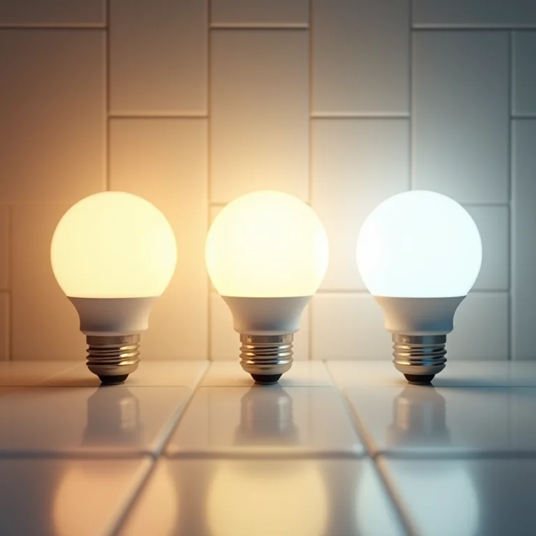 Temperatura da cor ideal para iluminação de banheiro: quente, neutra ou fria?