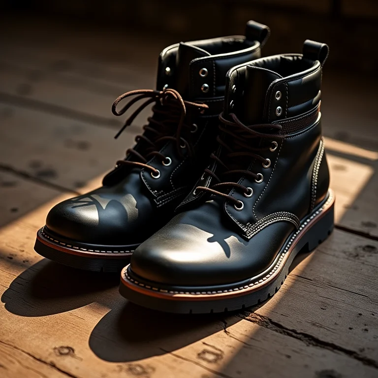 Tênis e botas masculinas: conforto e estilo para os seus pés no festival de rock.