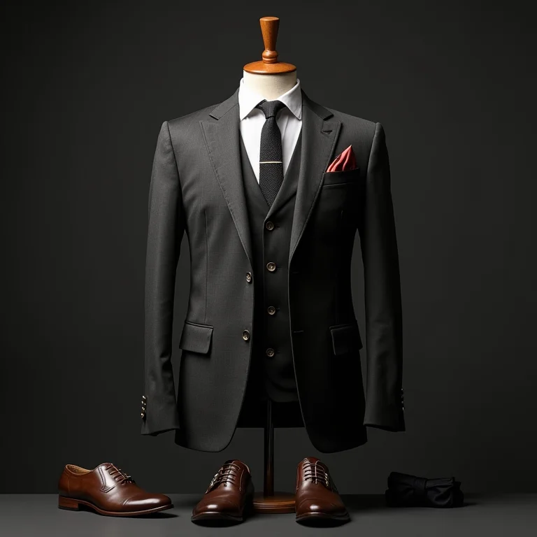 Terno completo para batizado formal