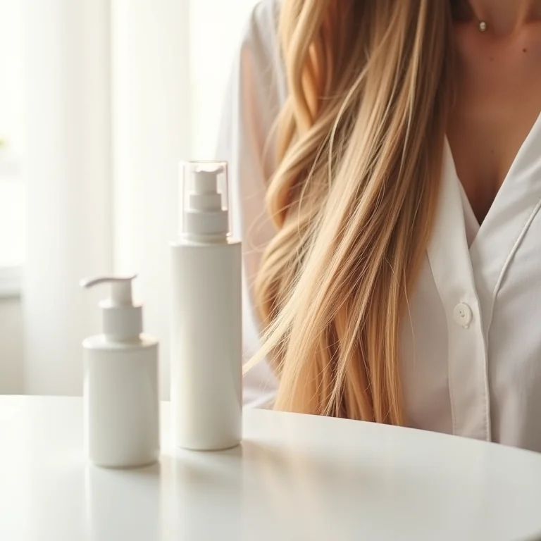 Teste de alisamento com botox capilar