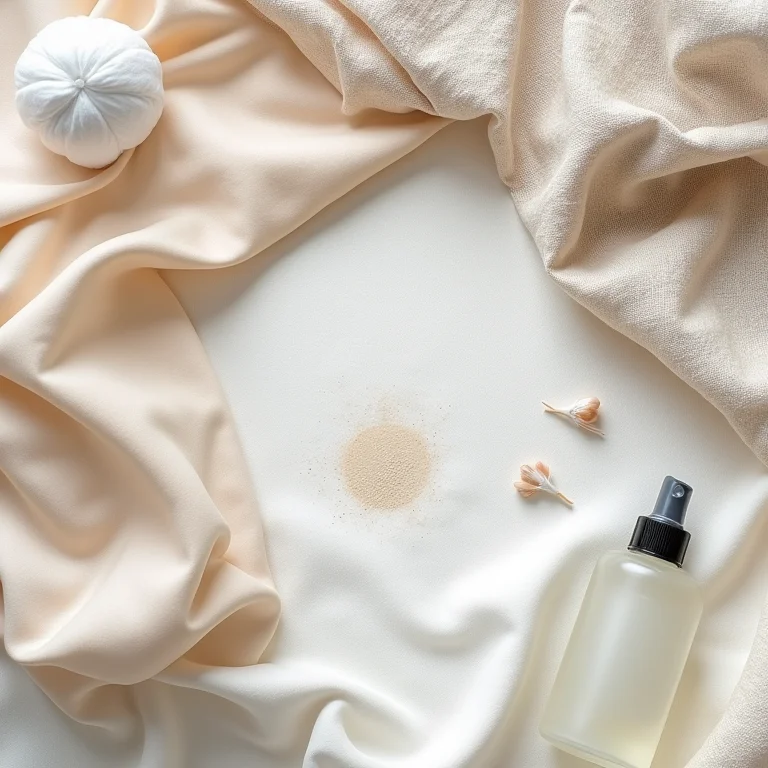 Teste em área escondida antes de remover manchas