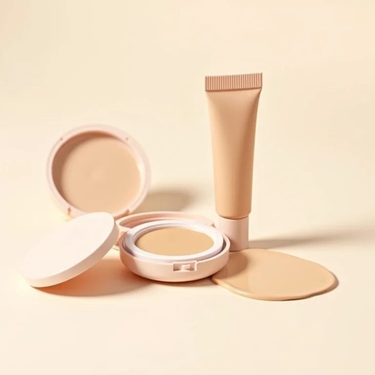 Texturas de corretivos cremosos.