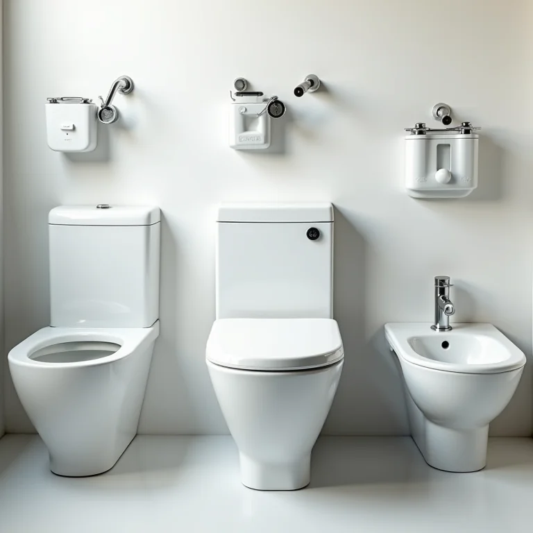 Tipos de descarga para vasos sanitários com caixa acoplada