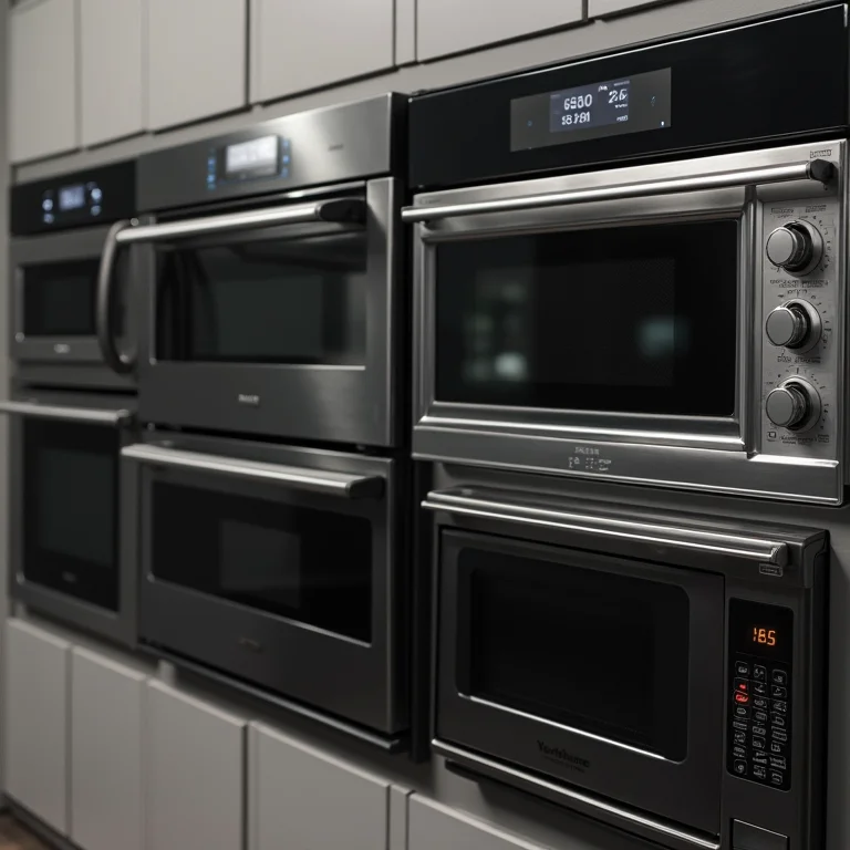 Tipos de microondas para embutir