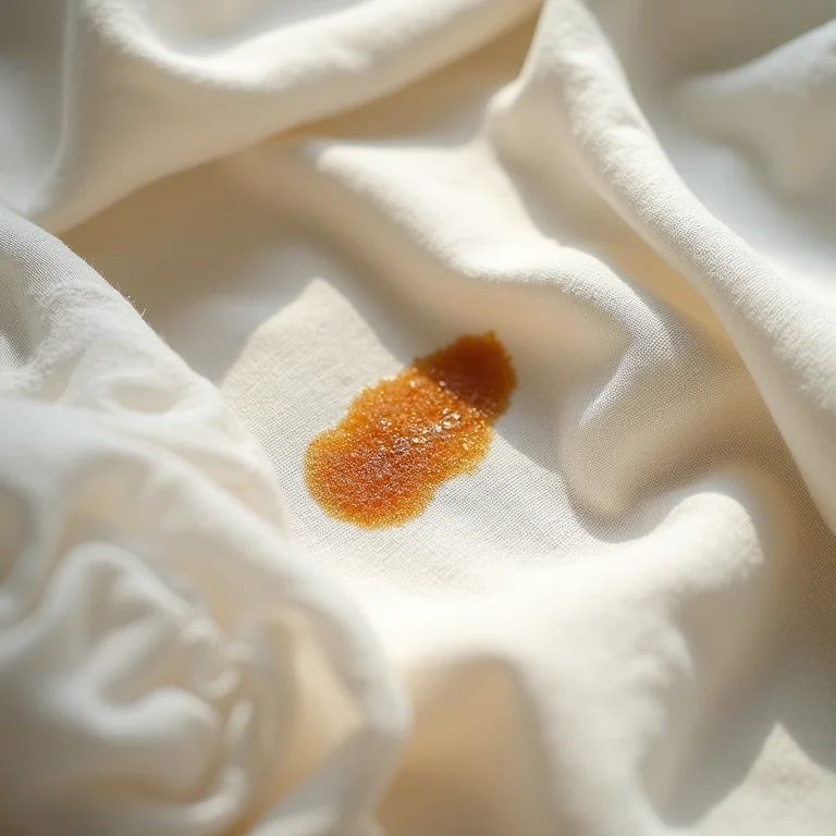 Tipos de tecidos com manchas de graxa.