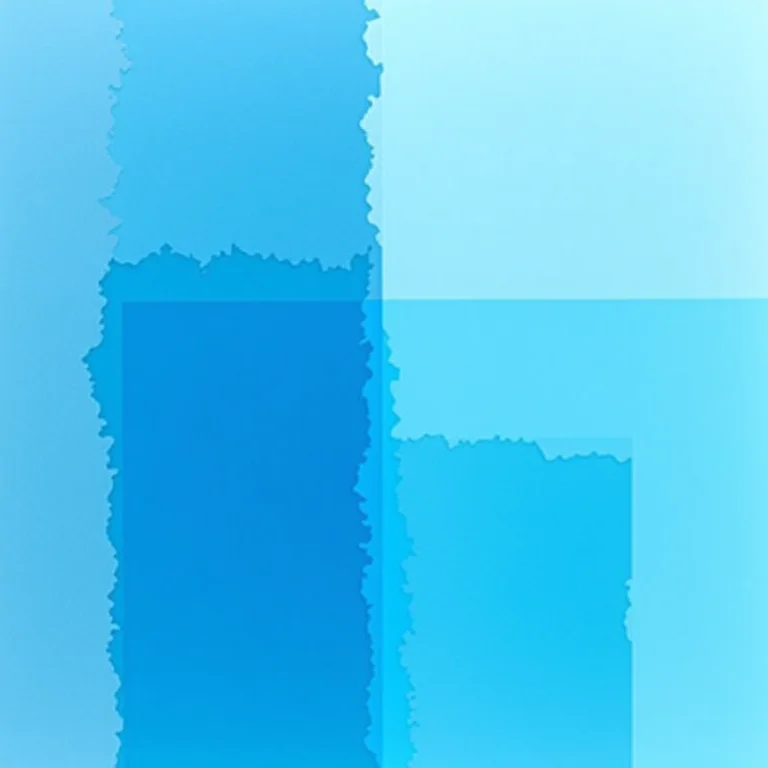 Tons de azul que não combinam