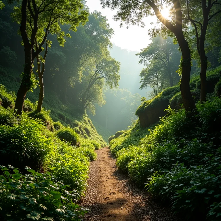 Trilhas ecológicas em meio à natureza exuberante de Tiradentes