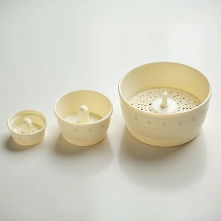 Trituradores de alimentos com diferentes capacidades.