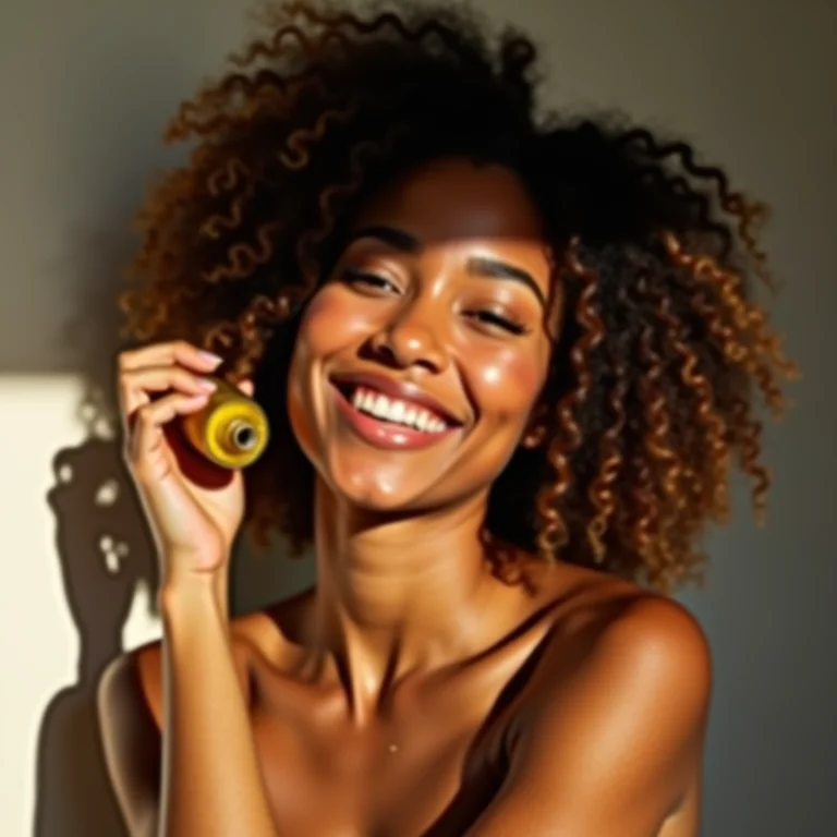 Umectação capilar para cabelos com luzes