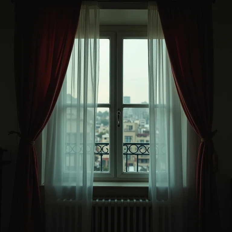 Varanda pequena sem ventilação.