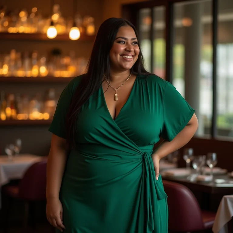 Vestido verde esmeralda: feminilidade e profissionalismo em um só look