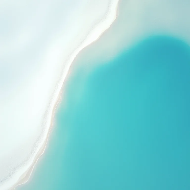 Vista aérea dos Lençóis Maranhenses, Maranhão