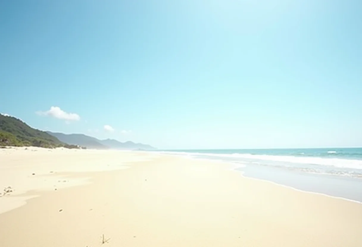 Vista panorâmica da Ilha de Itaparica, Bahia.