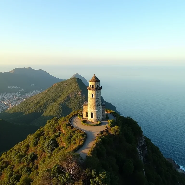 Vista panorâmica de Tiradentes a partir do Mirante do Morro São Francisco