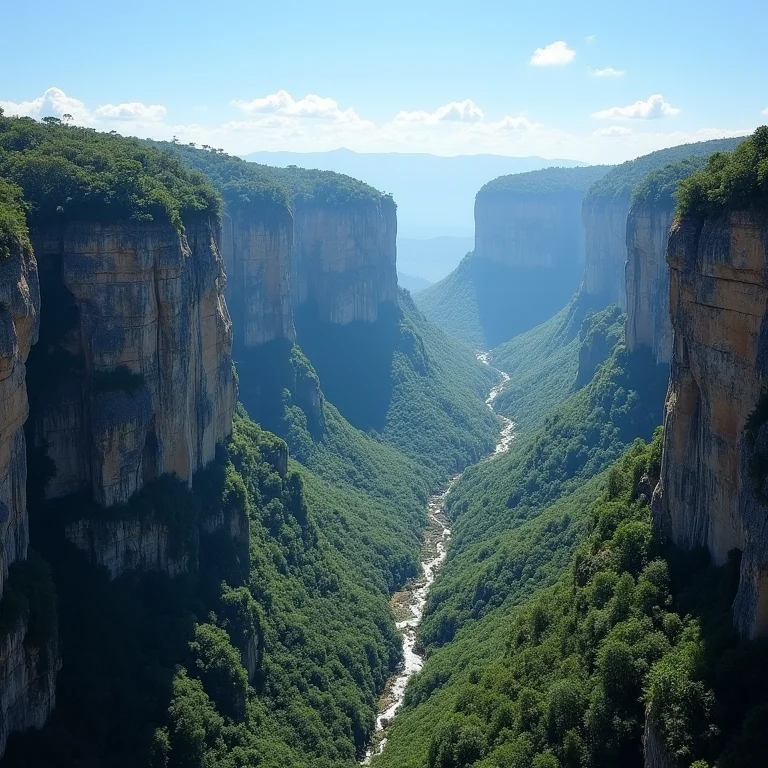 Vista panorâmica do Parque Nacional da Chapada dos Veadeiros