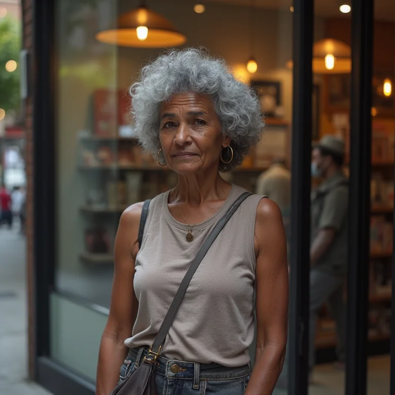Vitrine de loja desatualizada e sem novidades.