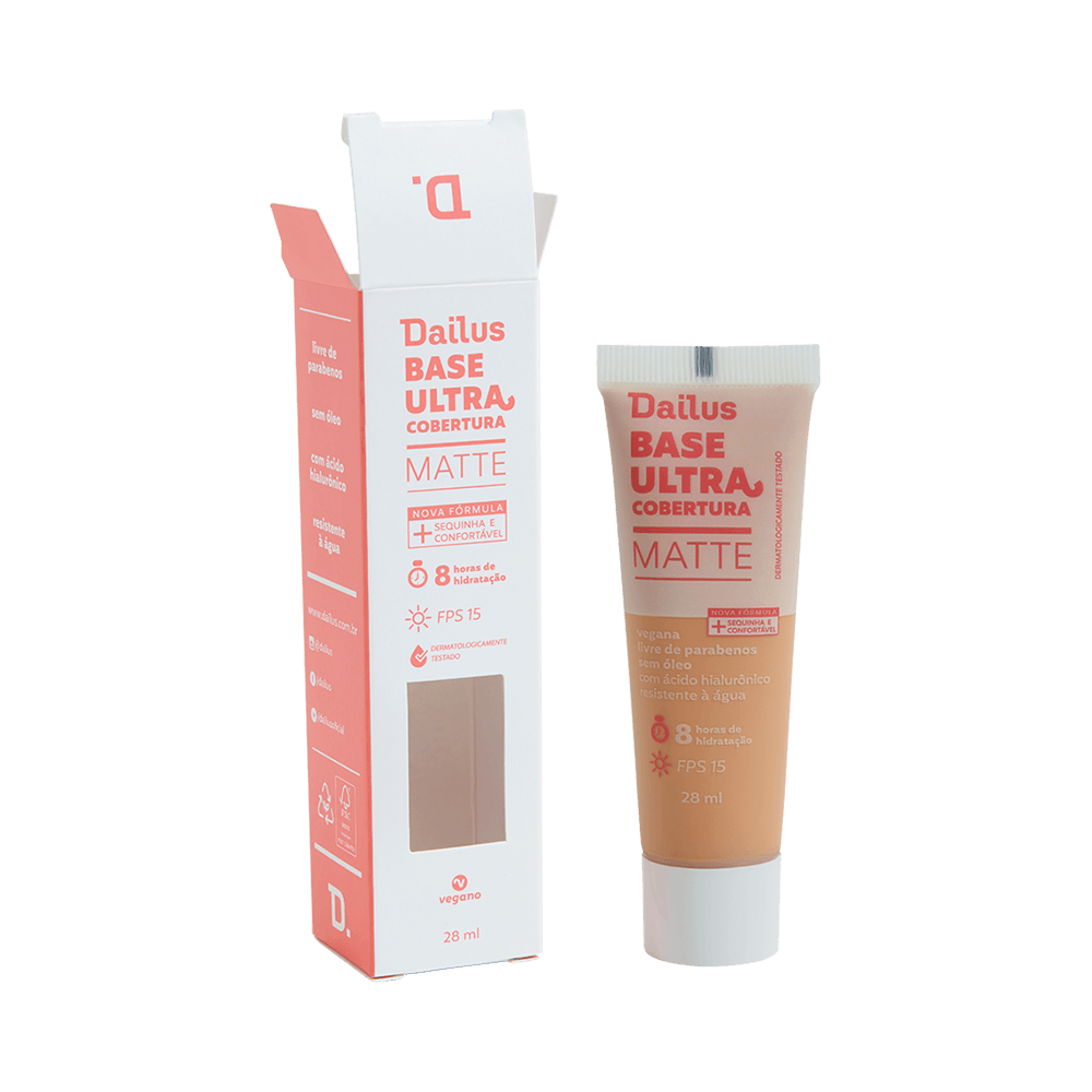 Base Líquida Aplicada com Pincel para uma Cobertura Impecável - ideia