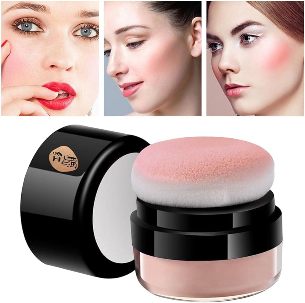 Blush em Pó Degradê para um Visual Moderno e Criativo - ideia