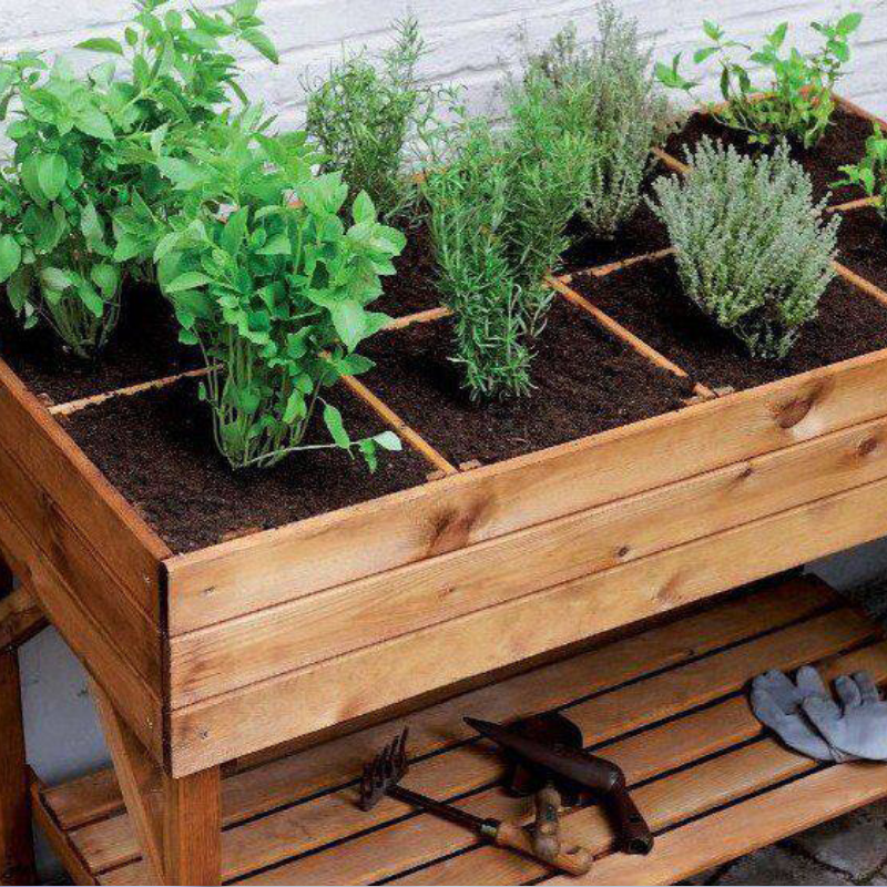 Mini Horta em Caixotes de Feira Reutilizados: Charme Rústico e Econômico - inspiração