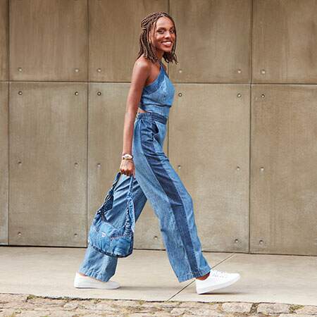 Macacão Jeans Destroyed: Rebeldia Fashion Que Amamos - inspiração 1