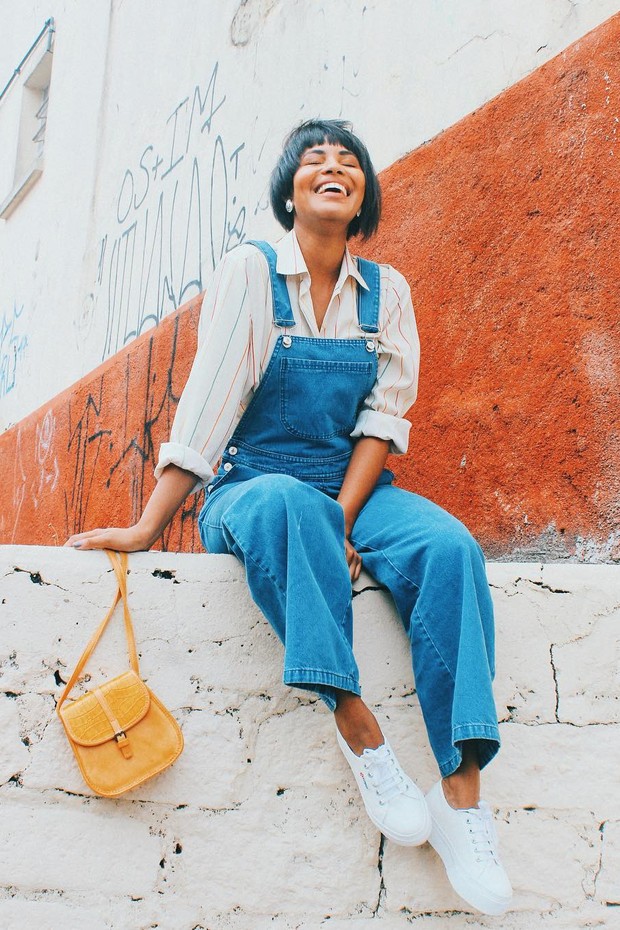 Macacão Jeans Destroyed: Rebeldia Fashion Que Amamos - inspiração 2