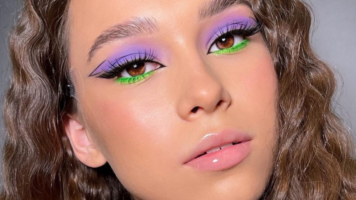 Delineado Gráfico Neon: Ouse com Cores Vibrantes - ideia