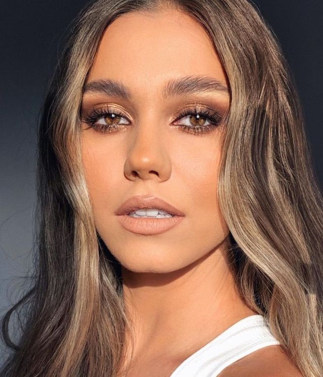 Look Romântico: Olhos Castanhos com Toques de Rosa e Cobre - inspiração 2