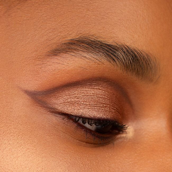 Clássico Moderno: Olhos Castanhos Esfumados em Tons de Marrom Quente - inspiração 1