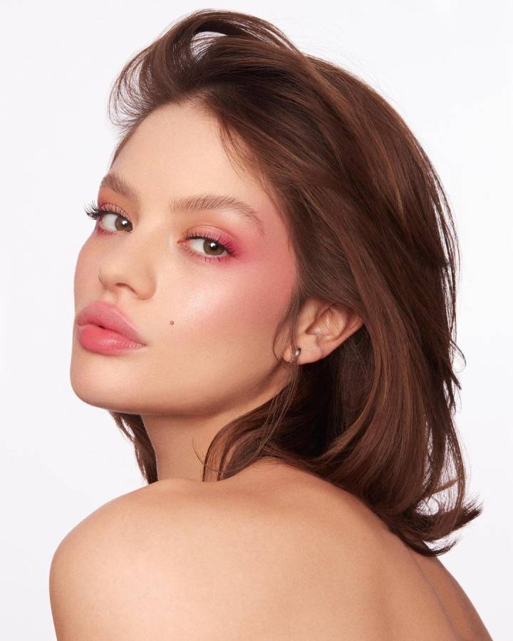 Olhos Castanhos Dramáticos com Preto e Prata - inspiração 3