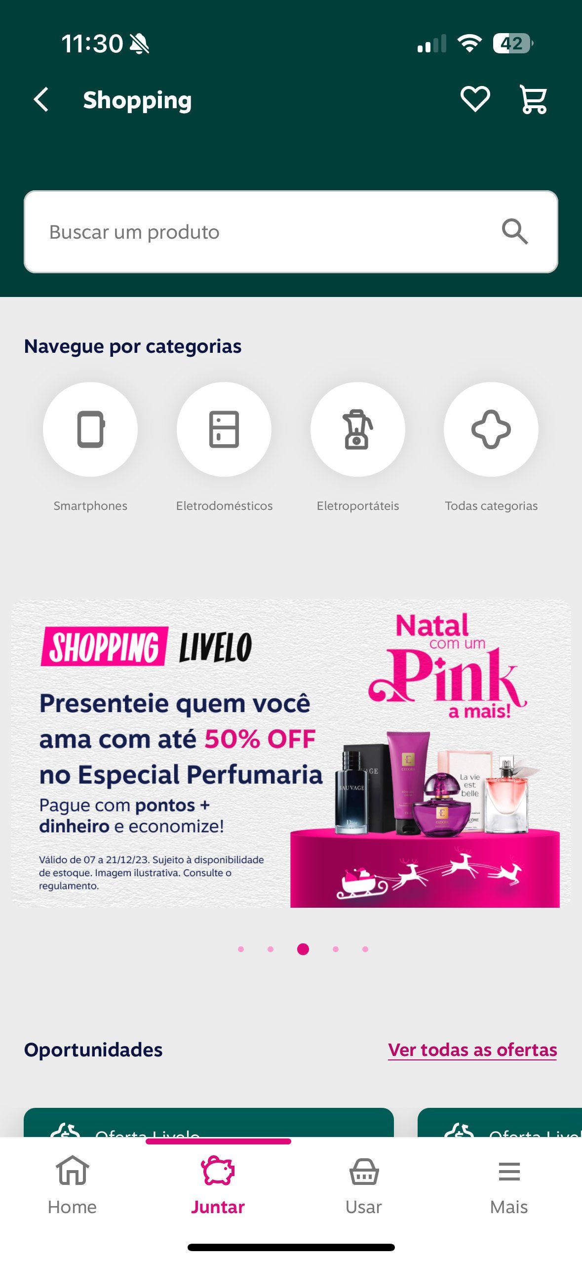 Plataforma com Descontos Progressivos e Programas de Fidelidade - ideia