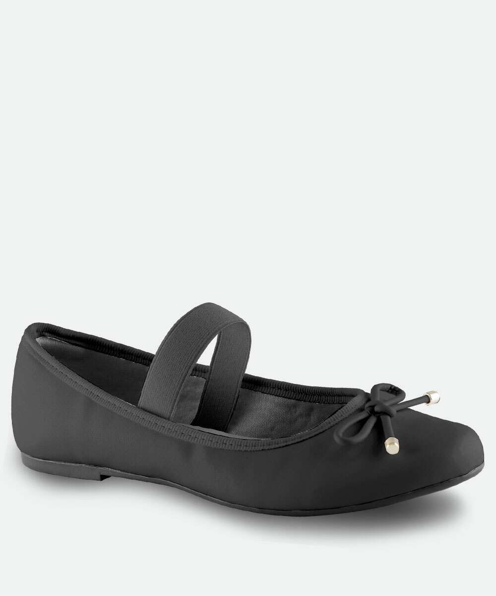 Sapatilhas com Amarração: Estilo Bailarina Moderno e Confortável - detalhe