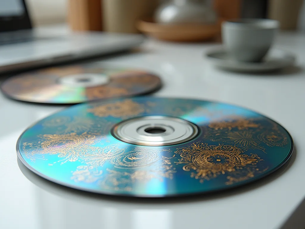 Arte em CD: Transforme Discos Antigos em Decoração Única Arte em CD: Transforme Discos Antigos em Decoração Única