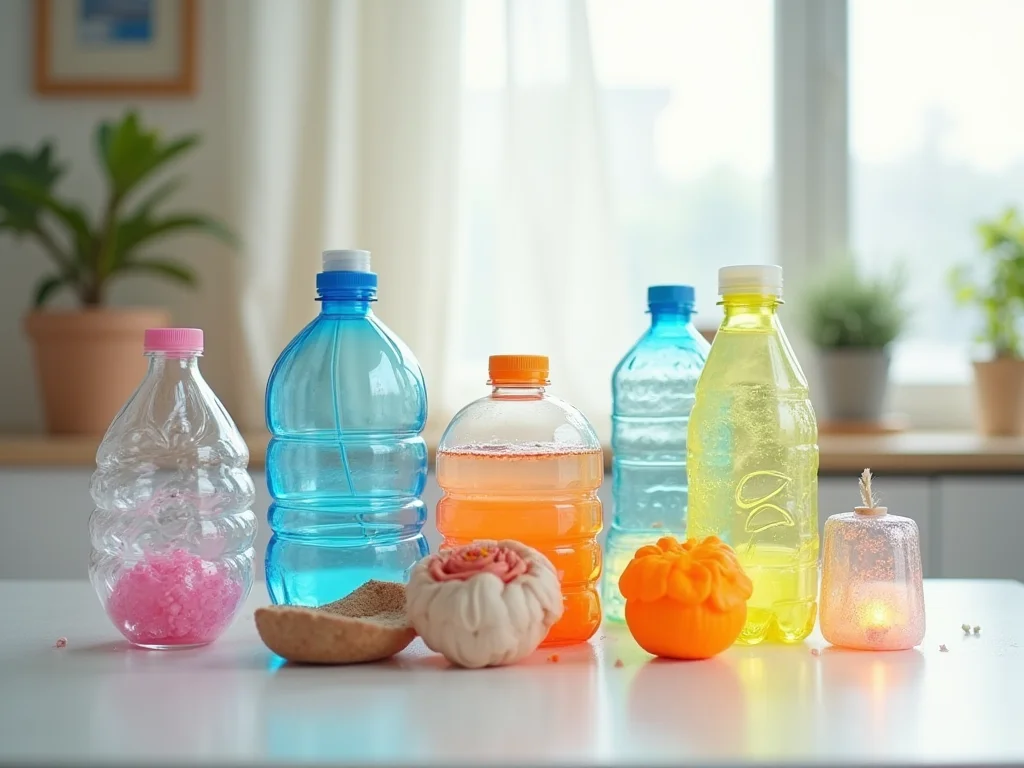 Garrafa PET: Crie Artesanatos Incríveis e Úteis! Garrafa PET: Crie Artesanatos Incríveis e Úteis!