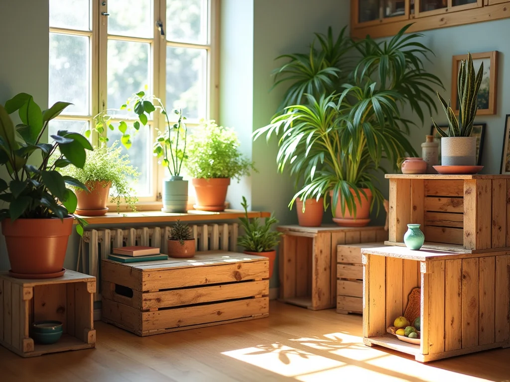 Decoração com Caixotes de Feira: Passo a Passo DIY Incrível Decoração com Caixotes de Feira: Passo a Passo DIY Incrível