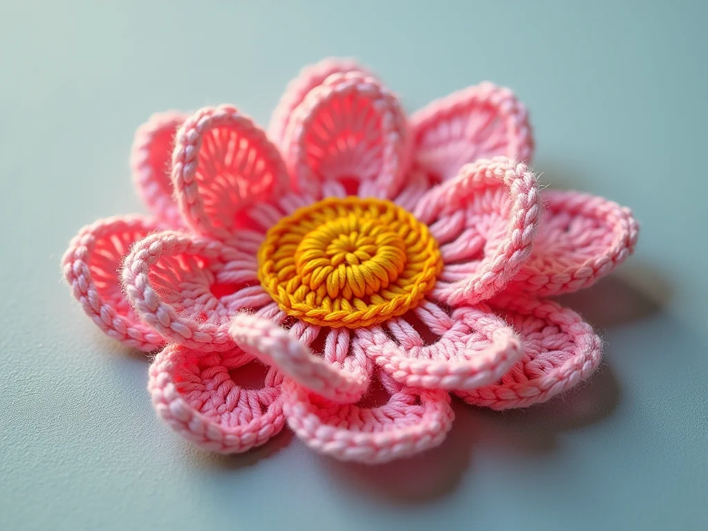 Flor de Crochê Rasteira: O Guia Que Faltava Para Seu Tapete! Flor de Crochê Rasteira: O Guia Que Faltava Para Seu Tapete!