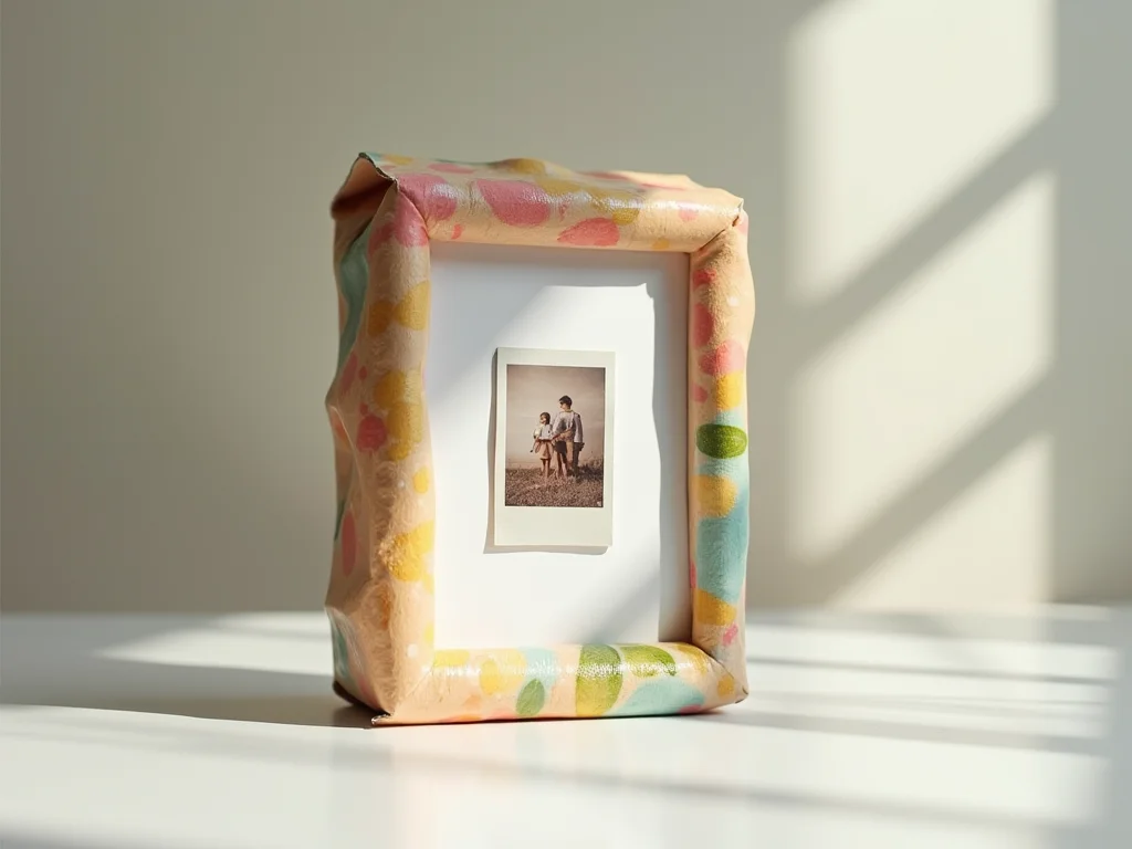 Reciclagem de Caixa de Leite: Porta-Retrato DIY Criativo e Fácil Reciclagem de Caixa de Leite: Porta-Retrato DIY Criativo e Fácil