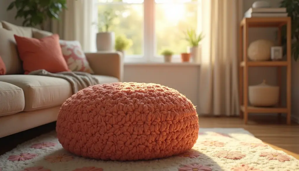 Pufes de Crochê Incríveis: Crie o Seu em Casa!