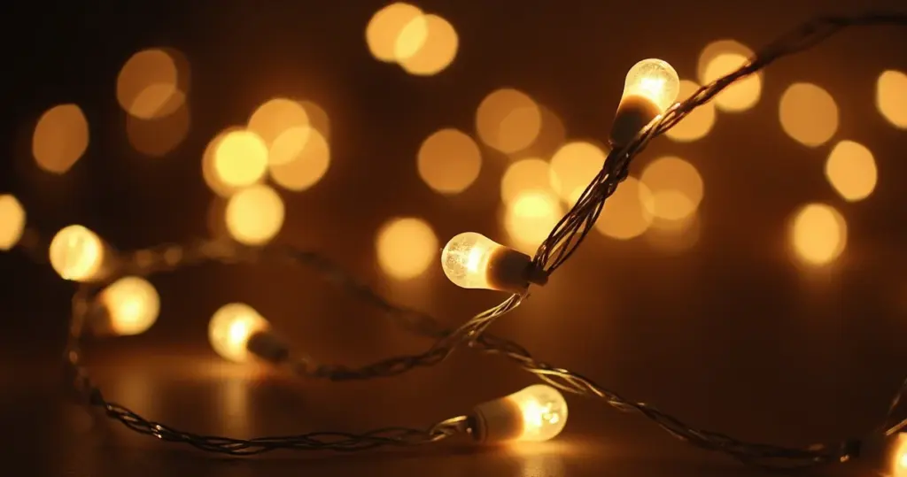 Cordão de Luz Varal de Lâmpadas: Crie Seu Refúgio Aconchegante