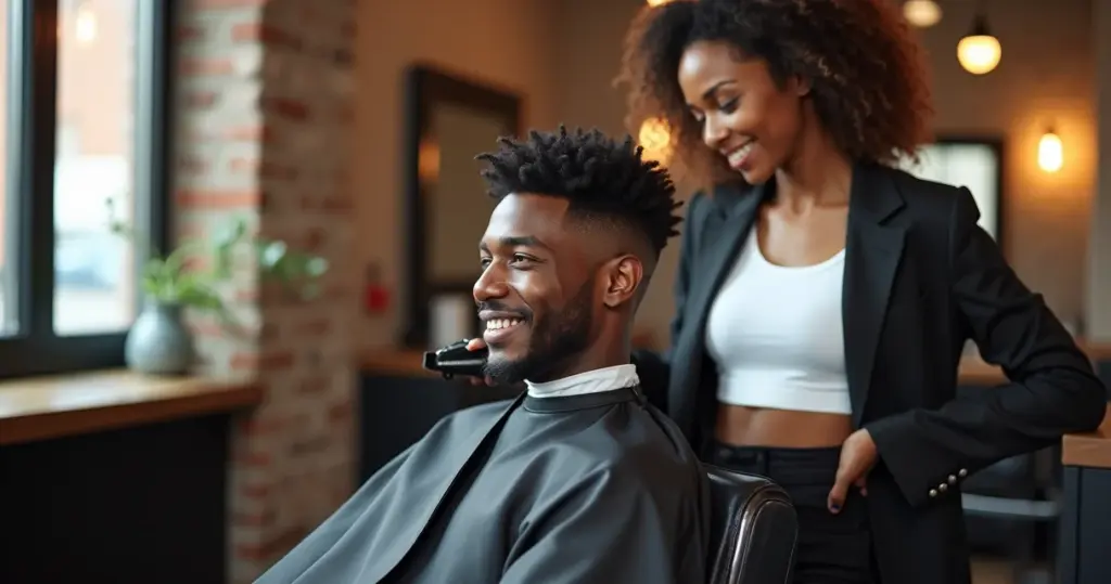 Corte Burst Fade para Cabelo Afro Masculino: Dicas que Barbeiros Não Contam