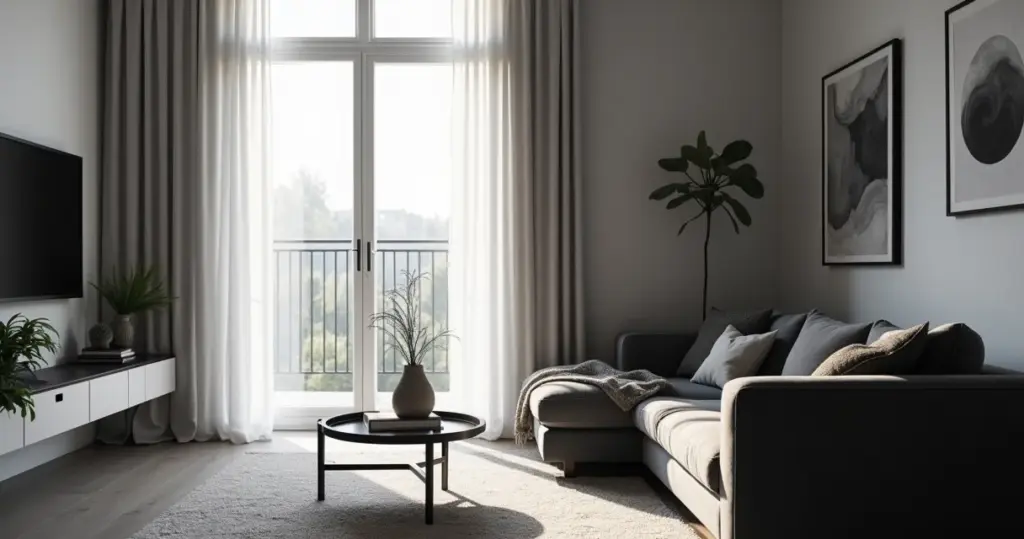 Sala Preto e Branco: O Segredo Que Você Não Vê! Sala Preto e Branco: O Segredo Que Você Não Vê!